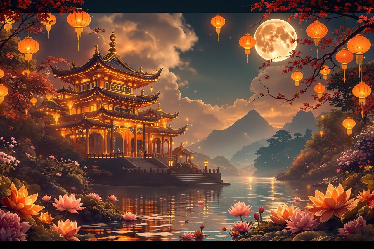 中秋月宫传说